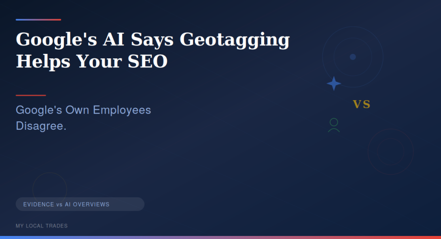 Google's AI Says Geotagging Helps Your SEO, Google's Own Employees Disagree
